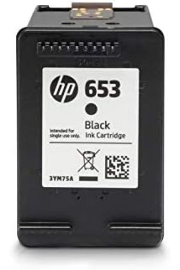 Plusink HP 653 Siyah Mürekkep Kartuş 360 Sayfa (3YM75AE) - 2