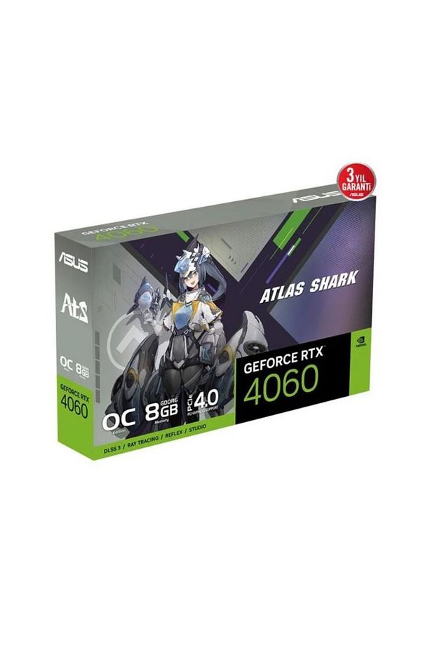 ATS GeForce RTX 4060 V2 OC 8GB GDDR6 128Bit DLSS 3 Ekran Kartı - 6