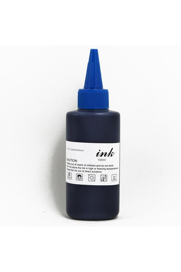 SÜBLİMASYON MAVİ ŞİŞE MÜREKKEP 100ML - 1