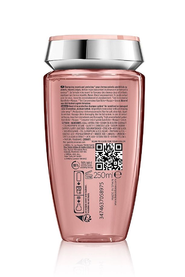 Chroma Absolu Bain Riche Boyalı Saçlar İçin Besleyici Ve Koruyucu Şampuan .8  Neslibeauty66 - 2