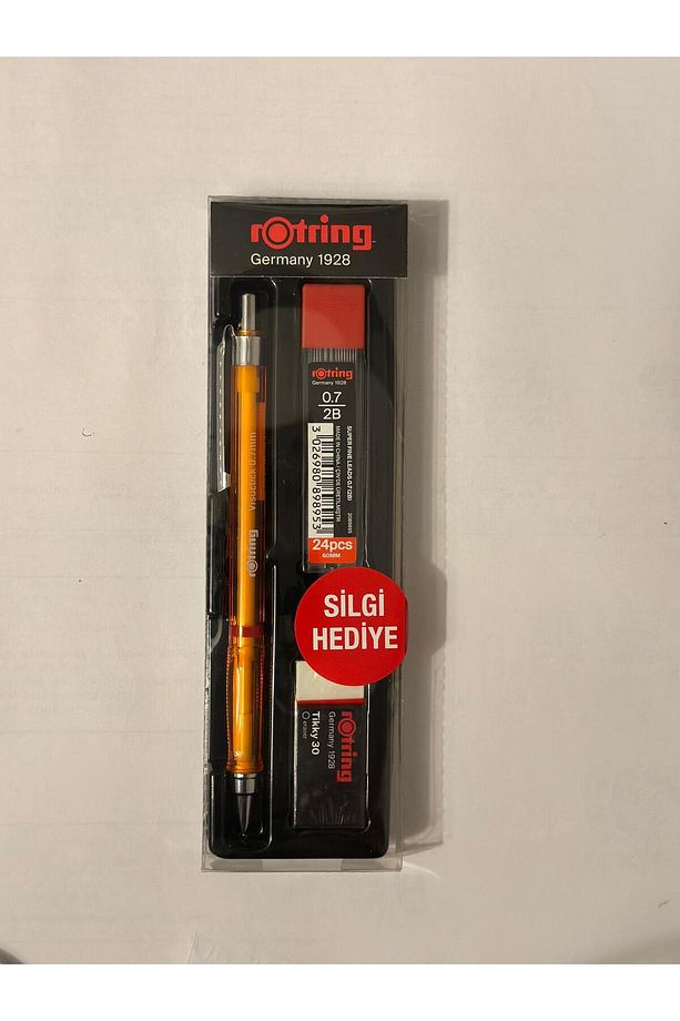 Visuclick Versatil Kalem 3’lü Okul Seti, Uçlu Kalem 0.7 mm, 0.7 Uç 2B, Silgi Hediye - 1