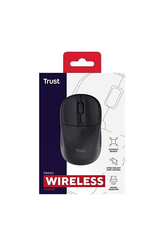 24794 Primo Kablosuz Mouse Siyah - 4