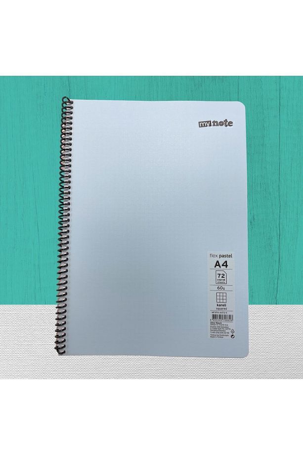 Mynote Flex Pastel Spiralli Defter A4 72 Yp Kareli - 2
