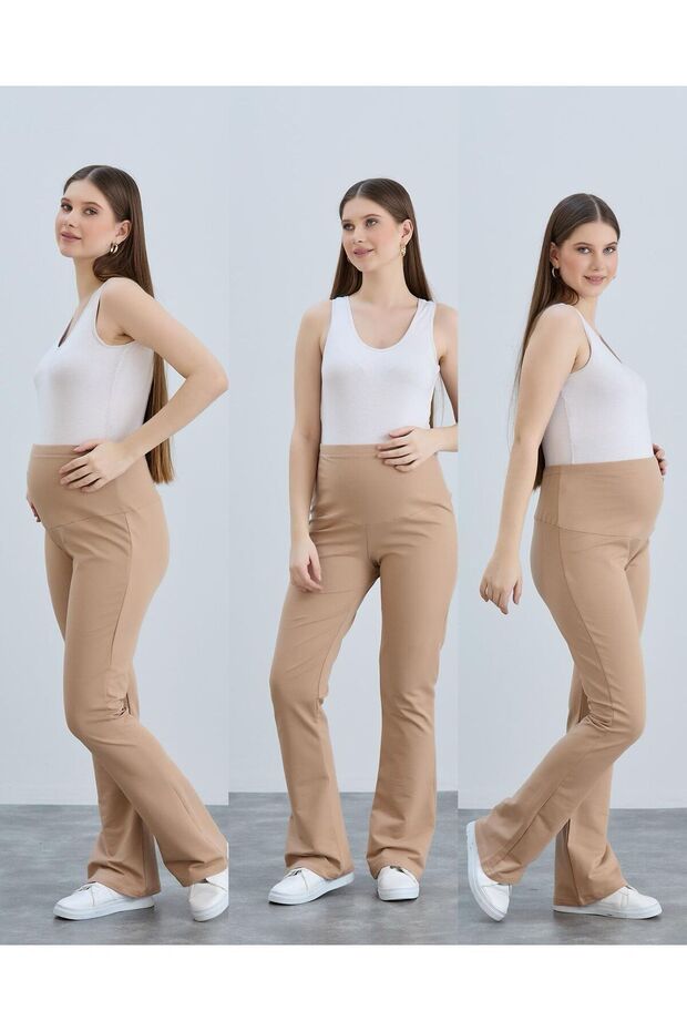 بنطلون حمل بأرجل إسبانية ممشطة - 7