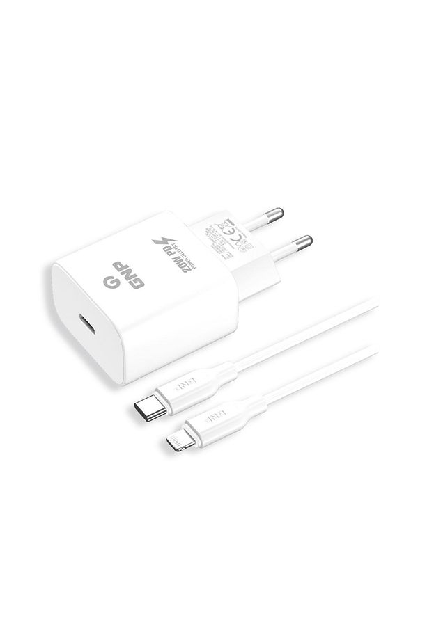 Genpa 20W Adaptör Seti Type-C to Lightning Data Kablosu Ve Şarj Cihazı mhmt 1053513 - 2