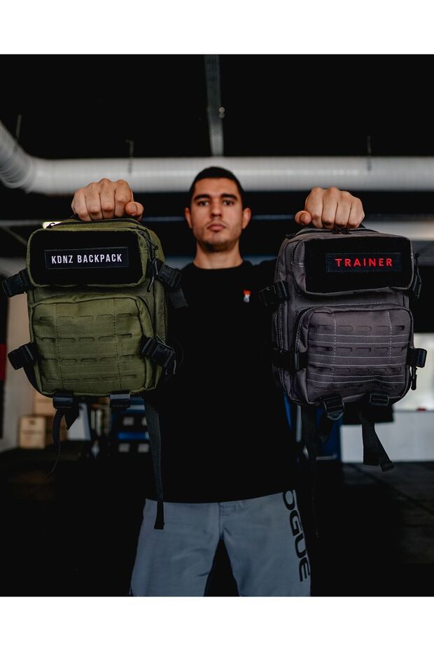 EVO 2.0 MINI 9LT ANTHRACITE BACKPACK WITH 1 PATCH GIFT - 5