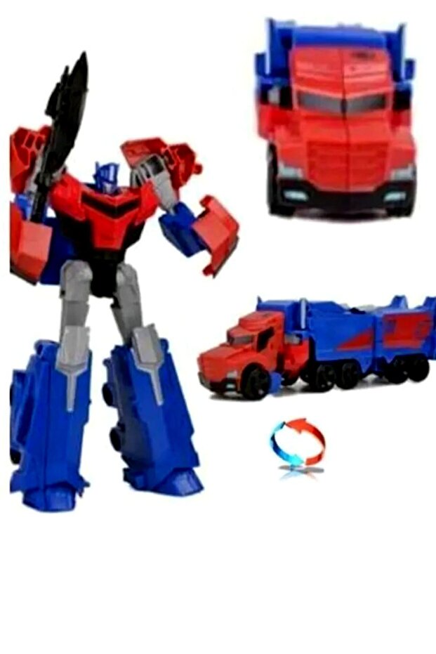 LJ1653 نموذج جسم معدني قابل للتحويل روبوت - 4