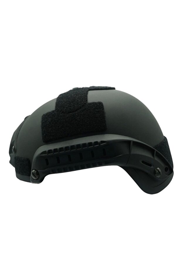 Protective Short Black Rail Air-soft Helmet Helmet