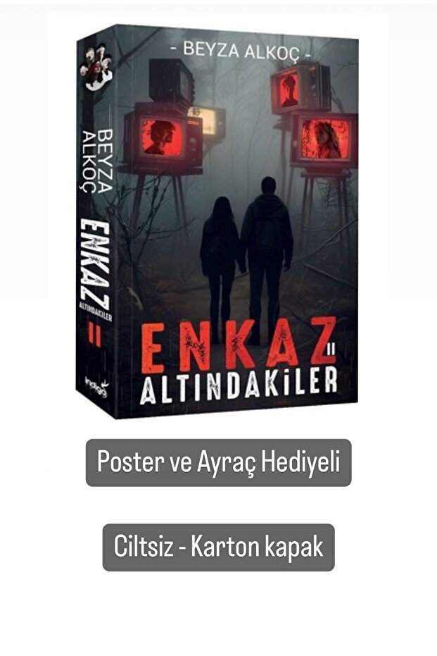 Enkaz altındakiler 2 ( Ciltsiz - Karton Kapak ) Poster ve Ayraçlı
