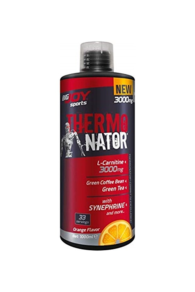 Bigjoy Thermonator L-Carnitine - Orange Flavored 1 Pack (1 X 1000 g)
