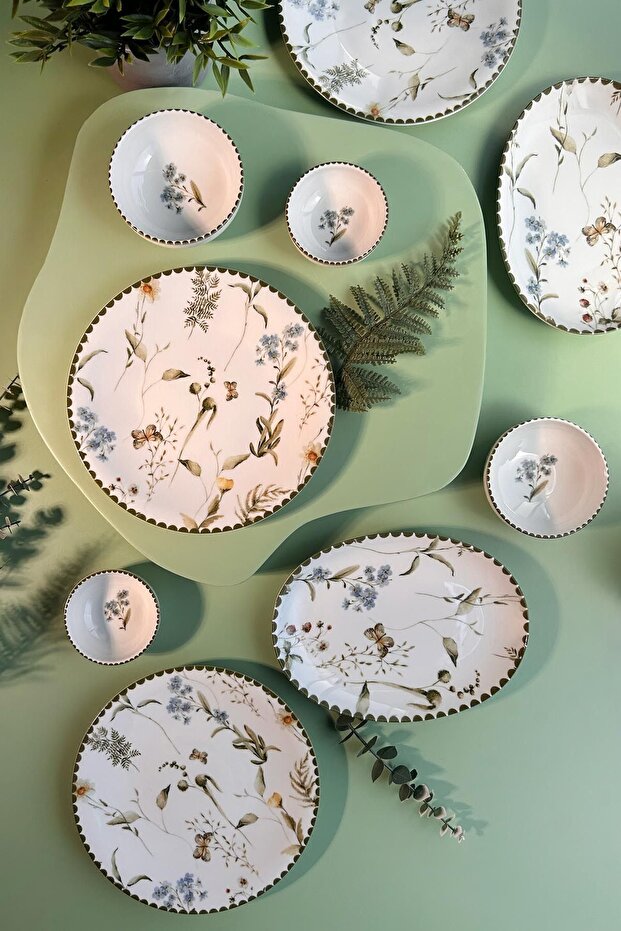 Spring Breeze 14 Piece Breakfast Set