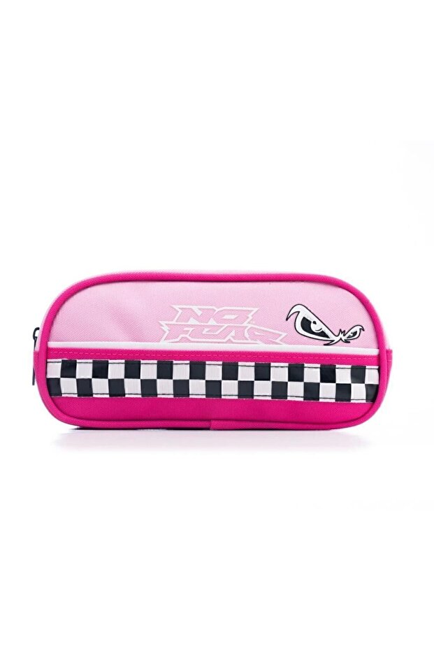 Nf03624 Pink Double Compartment Pencil Bag Pencil Case