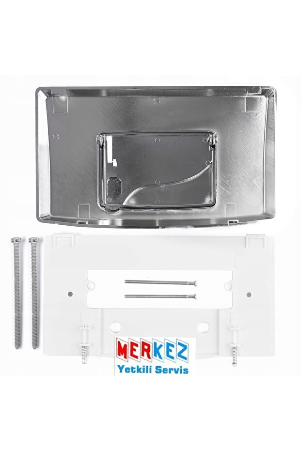 Rezervuar Kapağı Siamp Gömme Rezervuar Kumanda Paneli Mat Krom - 6