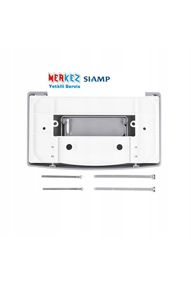 Rezervuar Kapağı Siamp Gömme Rezervuar Kumanda Paneli Mat Krom - 4