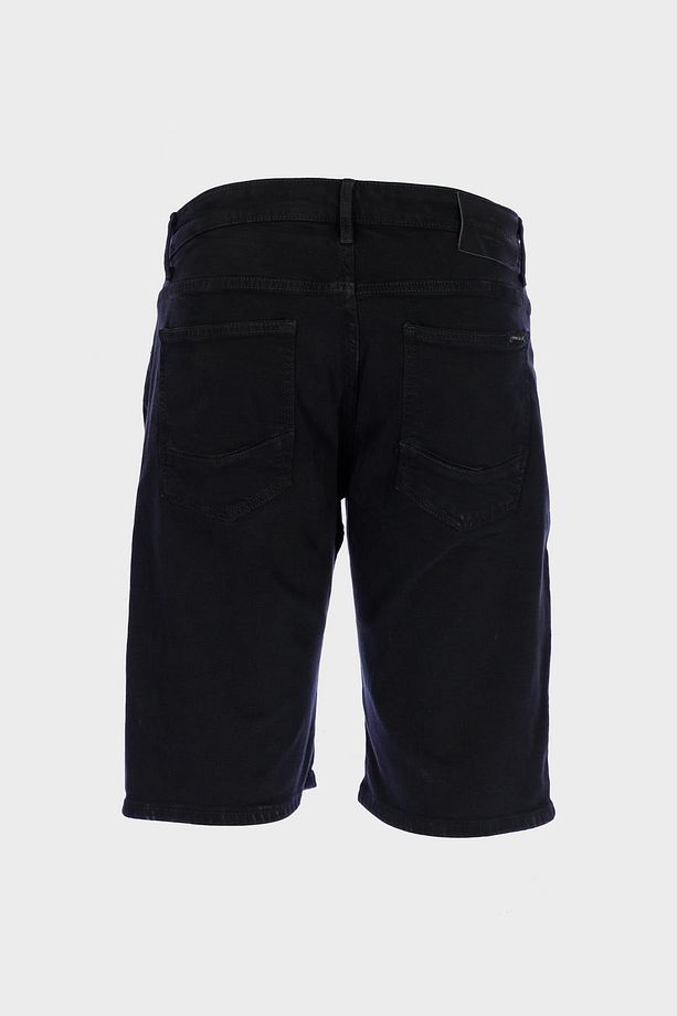 Leon Siyah Normal Bel Regular Fit Jean Şort A 565-160 - 2