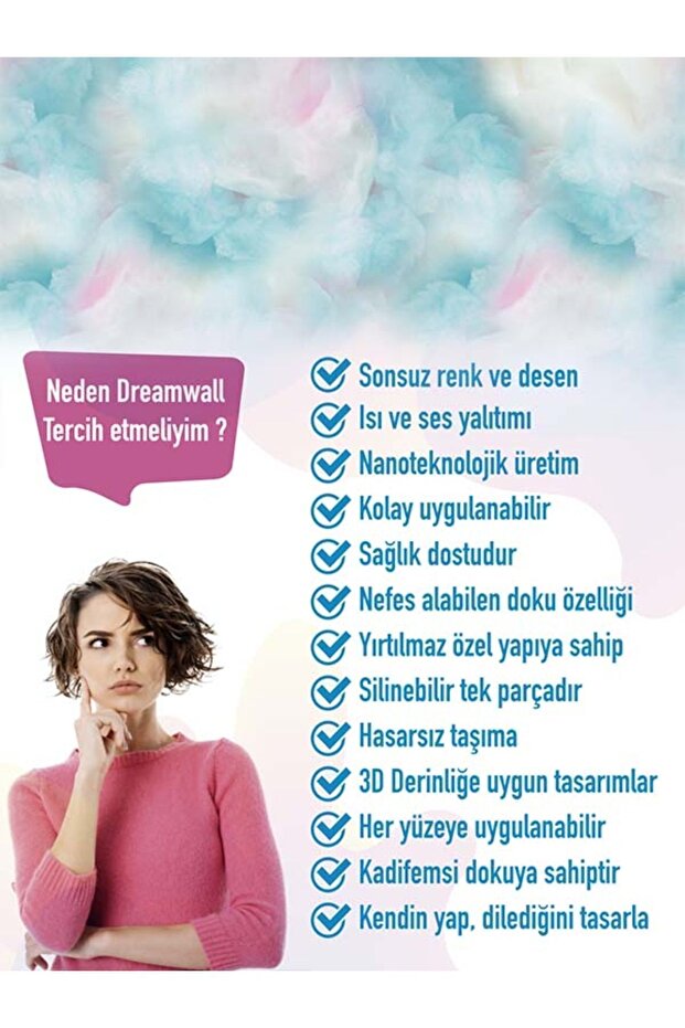 Kare Ahşap Desenli Isı Ve Ses Yalıtımlı Sağlıklı Tekstil Duvar Kağıdı - 6