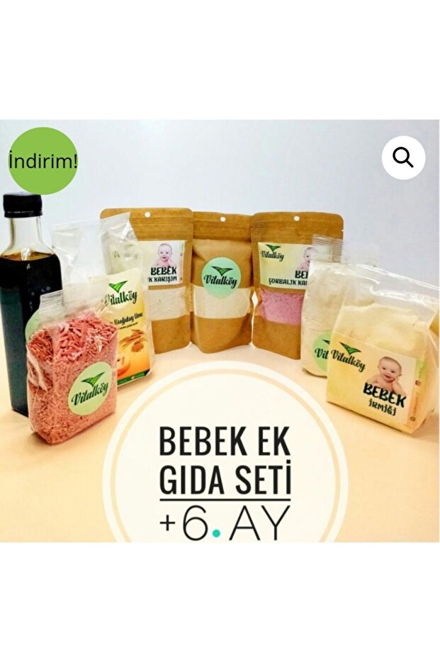 +6ay Bebek Ek Gıda Seti