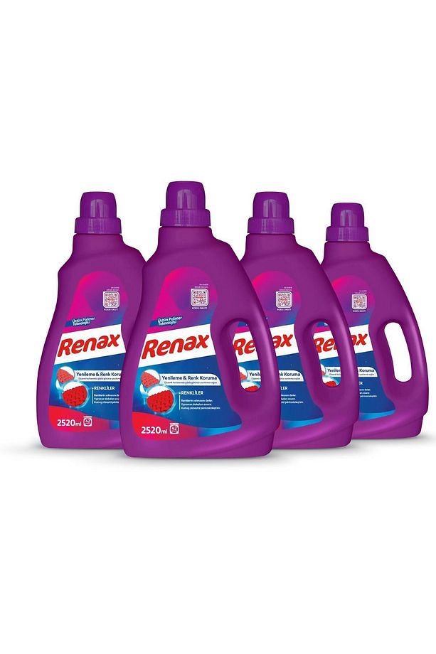 Sıvı Çamaşır Deterjanı Renkliler 2520 ml - 4 Lü Paket - 1