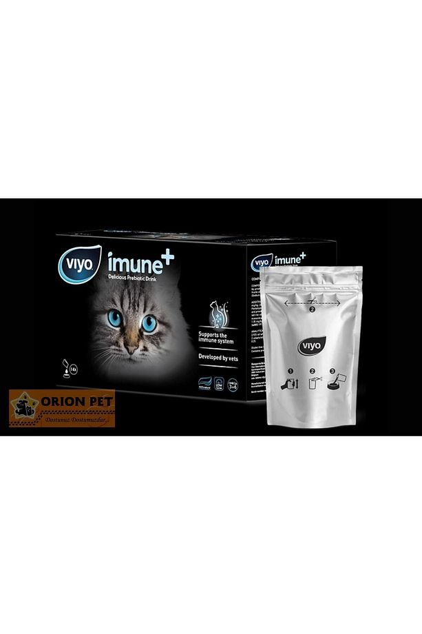 Imune+ Kedi Prebiotik Ek Besini- Lezzetli Prebiotik Sıvısı 10 Adet - 1