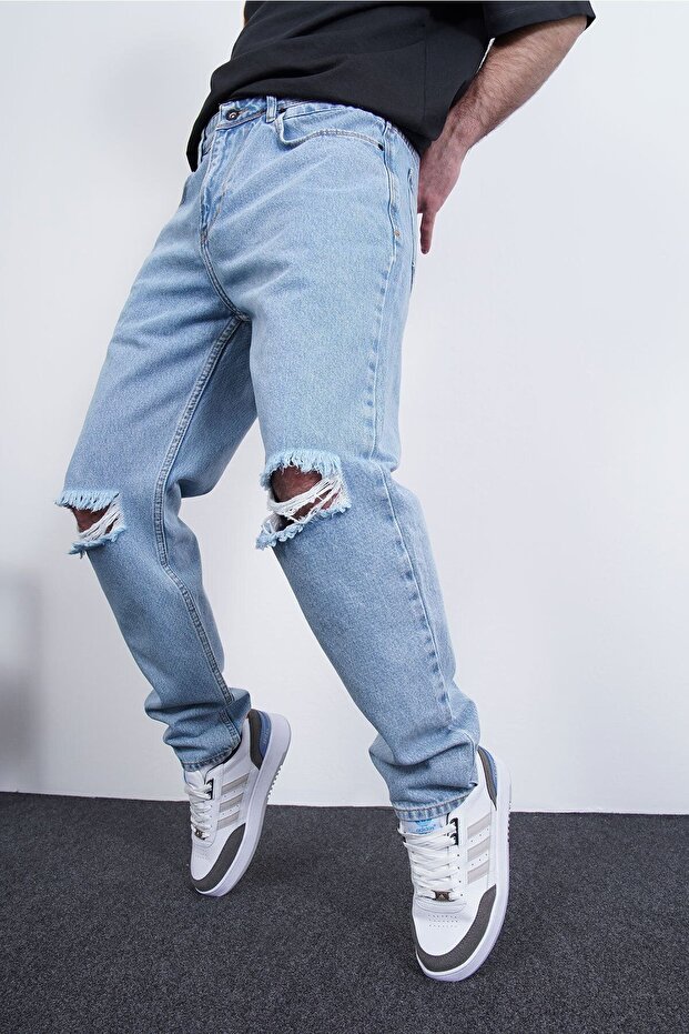 Series Ripped Men's Boyfriend Mom Jean