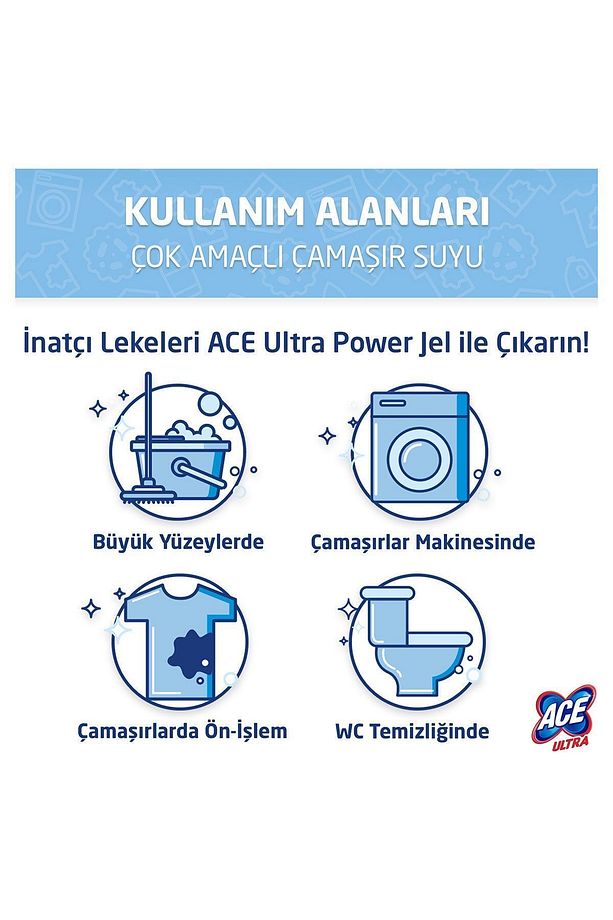 Ultra Yoğun Kıvamlı Çamaşır Suyu Dağ Tazeliği 810 Gram X 4 Adet - 4