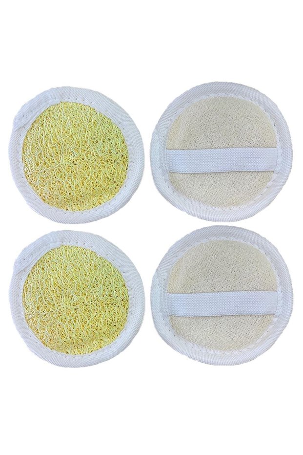 Ada Natural 100% Handmade Natural Hatay Pumpkin Fiber, Facial Fiber Scrub, Exfoliating Effect Bath Fiber