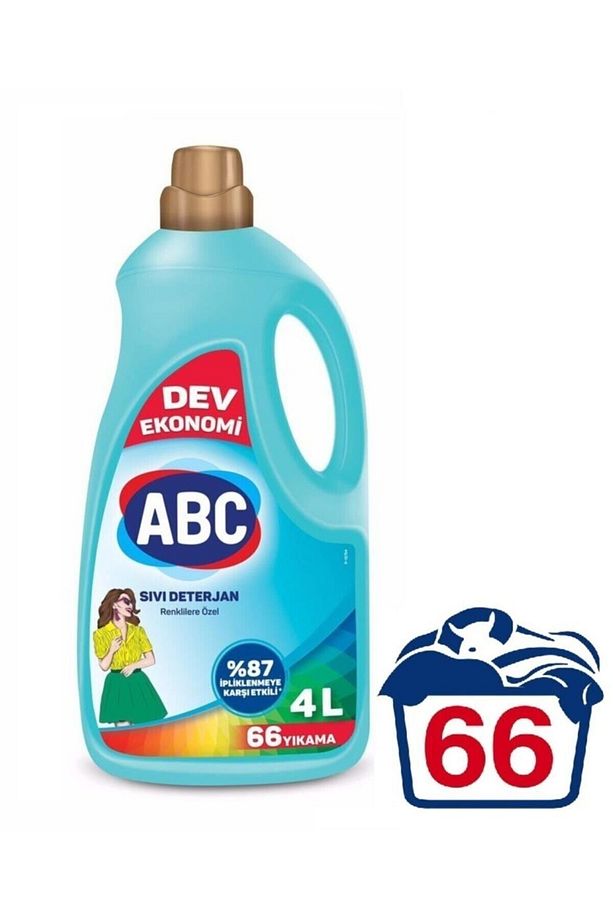 Renklilere Özel Sıvı Deterjan 4 Lt 3 Lü Set - 3