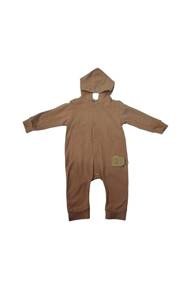 Basıc Bebek Kapşonlu Tulum - 1