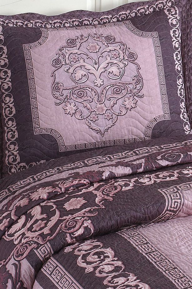 Çift Kişilik Microfiber Kapitone Yatak Örtüsü Bella - 2