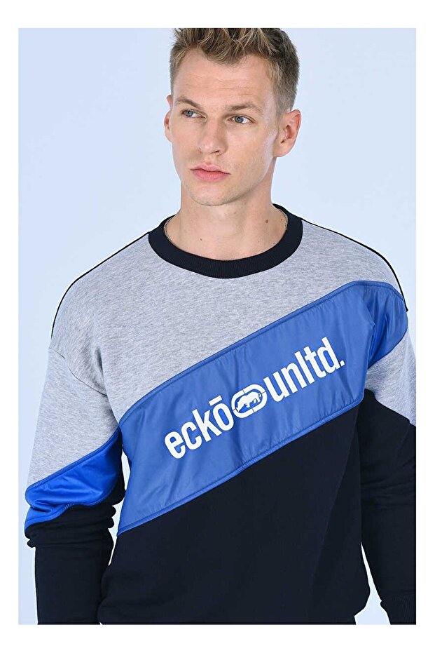 Ecko Unlimited Sweatshırt, 2xl, Mavi - 2