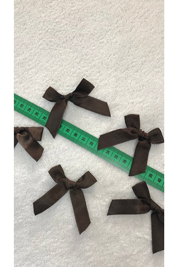 Brown Satin Bow Number 20