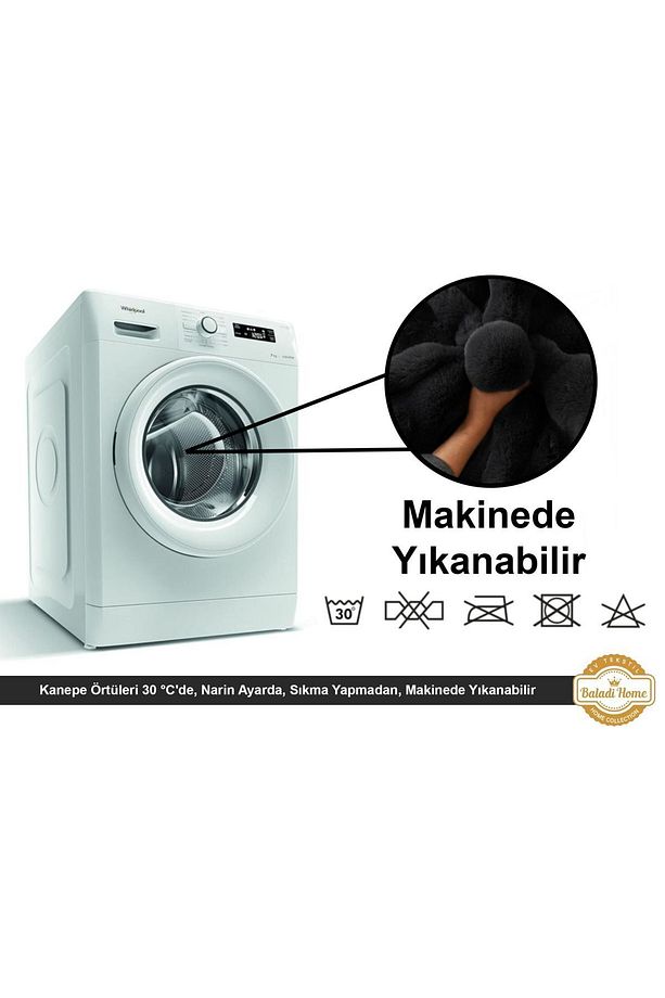 Kalın Peluş 3.3.1.1 Koltuk Örtüsü Sadece Oturma Alanı ( üçlü 80*190 ) ( tekli 80*80 ) - 6