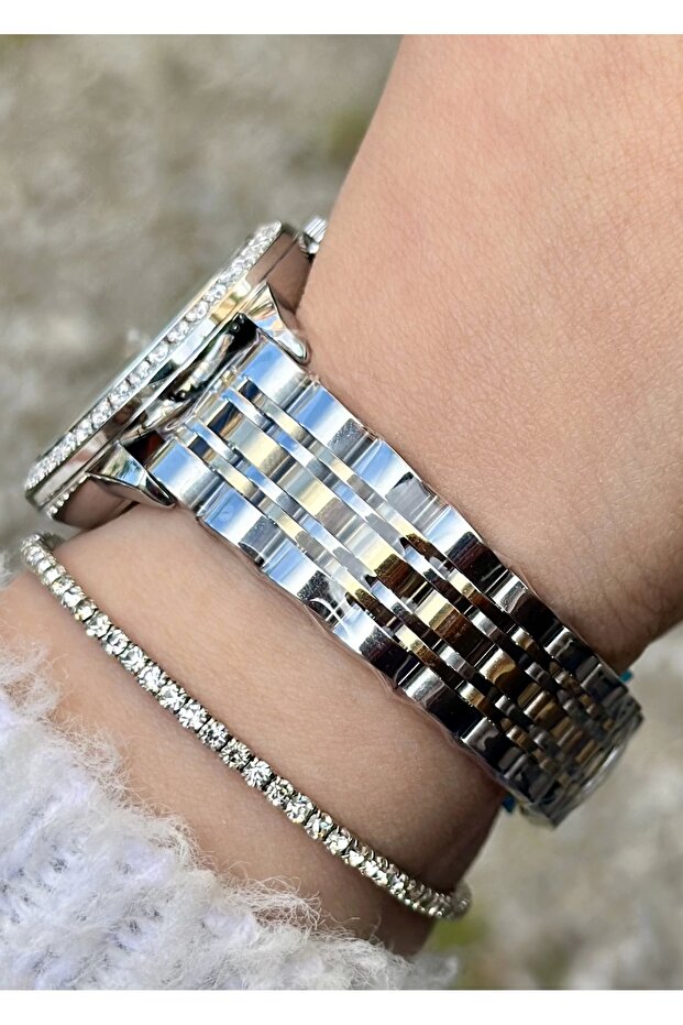 Çelik Kordon Kol Saati - 4