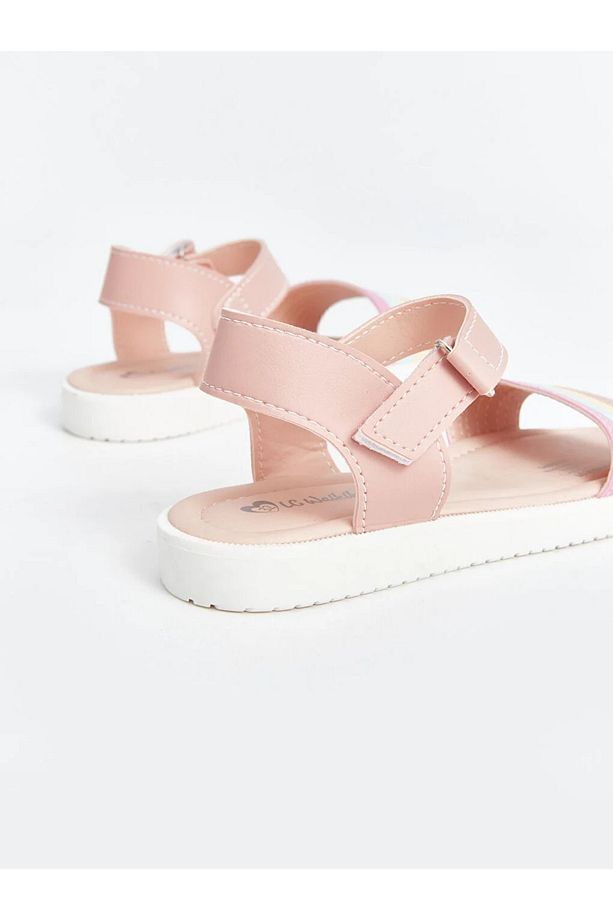 LCW STEPS Cırt Cırtlı Kız Çocuk Sandalet - 5