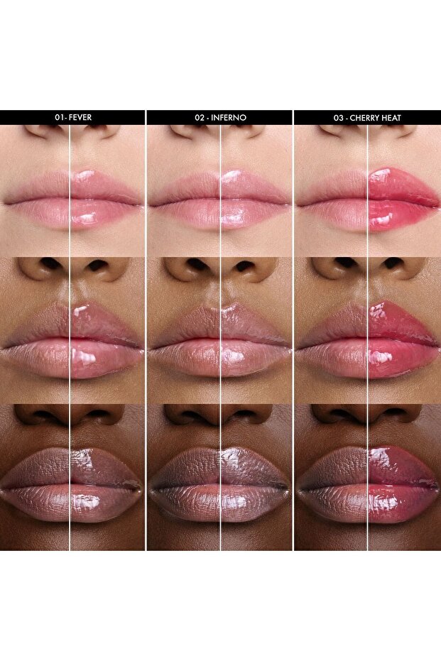 أحمر شفاه 03 Flame - أحمر شفاه ممتلئ وكثيف - 2