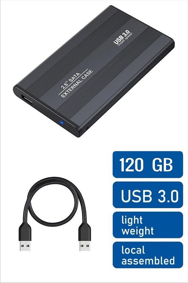 120 GB 2.5"  USB 3.0 Taşınabilir Disk - 2
