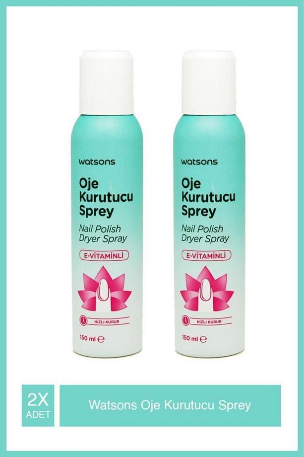 Oje Kurutucu Sprey 150 ml X2 Adet - 1