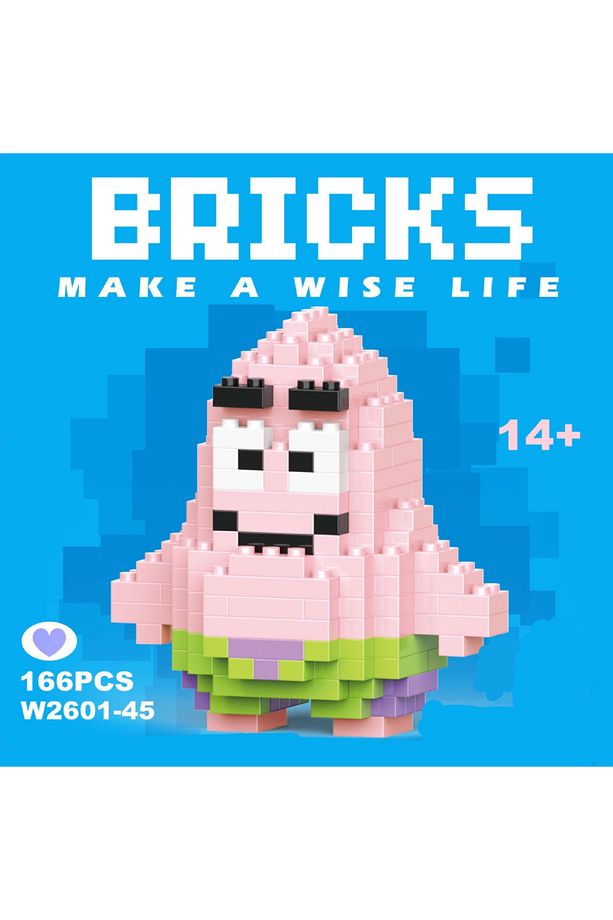 Sünger Bob Patrick Bricks Blok Seti - 3