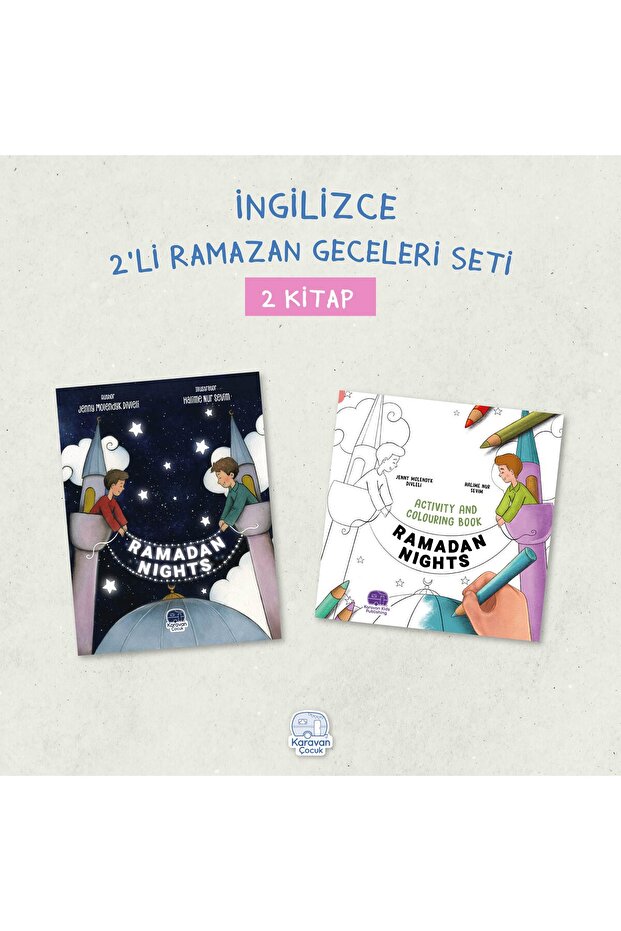 İngilizce 2'li Ramazan Geceleri (2 Kitap) - 1