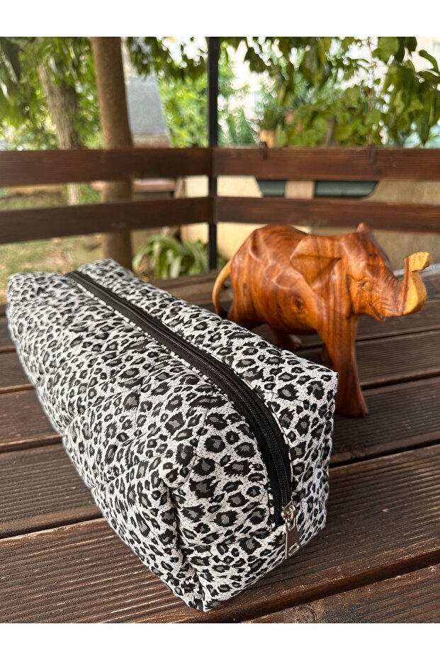 Airwrap Compatible Leopard/Heart/Flower Patterned Hair Styling Bag / Travel Bag Organizer XL