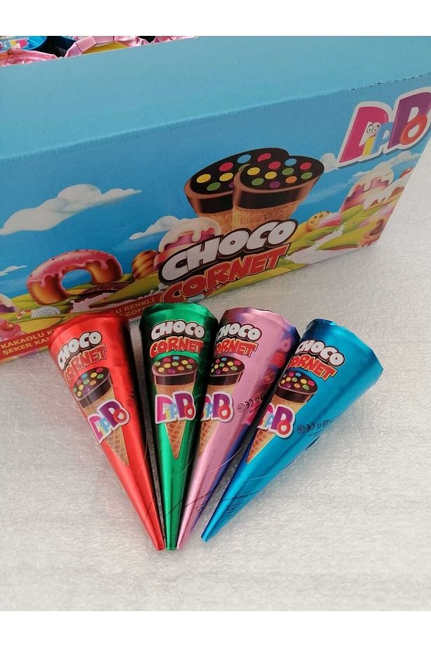 Choco Cornet Çikolata Dolgulu Gofret 24 Lü - 2