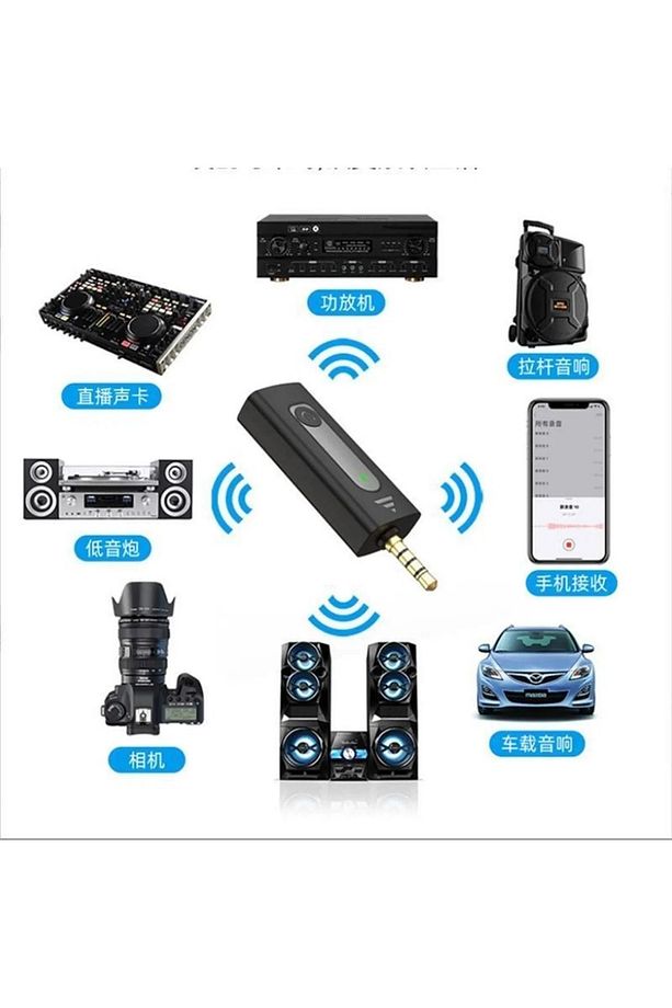 Aux Girişli 3.5 Mm Kablosuz Yaka Mikrofonu, Canlı Yayın, Youtube, Tiktok Wireless Yaka Mikrofonu - 5