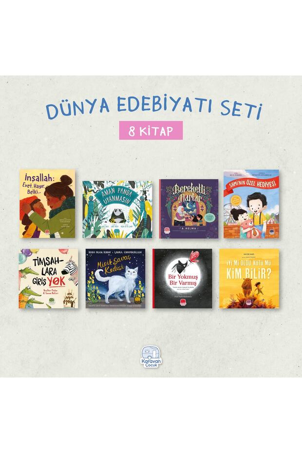 Dünya Çocuk Edebiyatı Seti (8 Kitap)