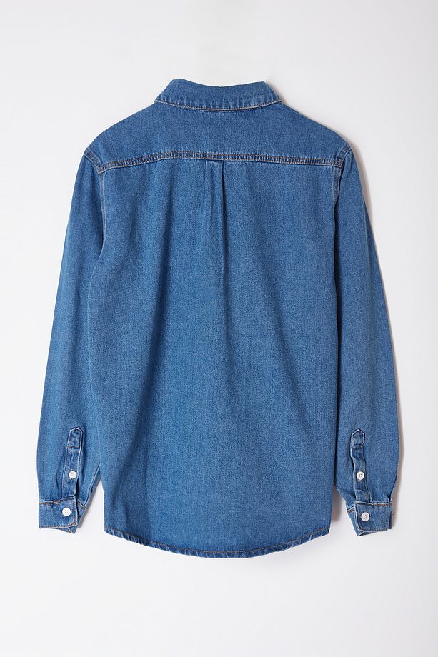 Mavi %100 Pamuk Regular Fit Denim Kot Ceket TMNAW25CE00001 - 7