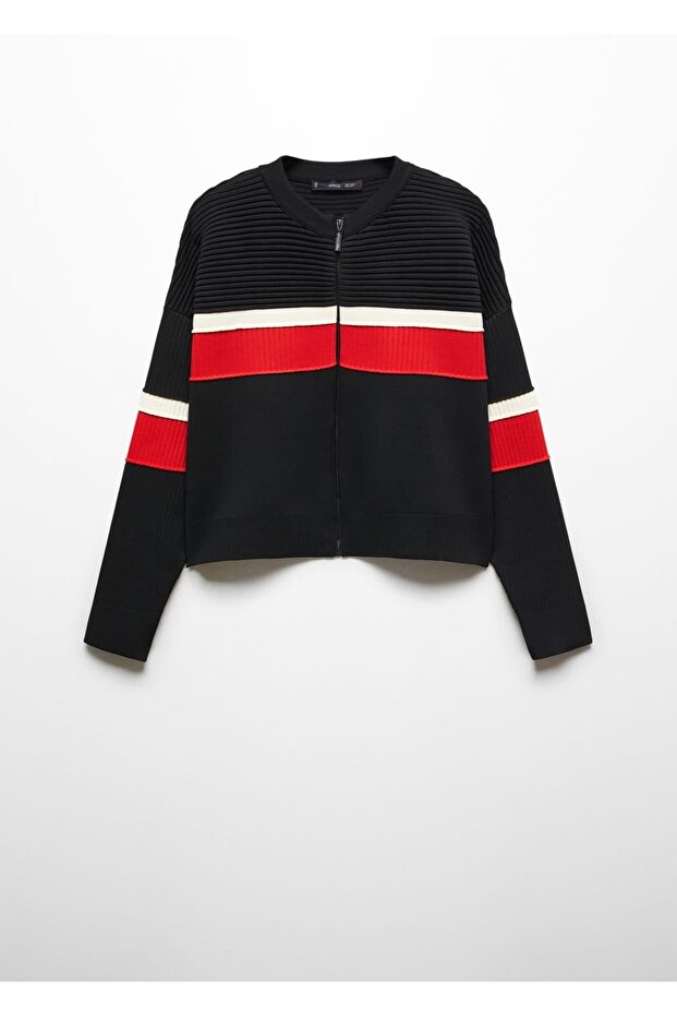 Ribana fermuarlı hırka - 3