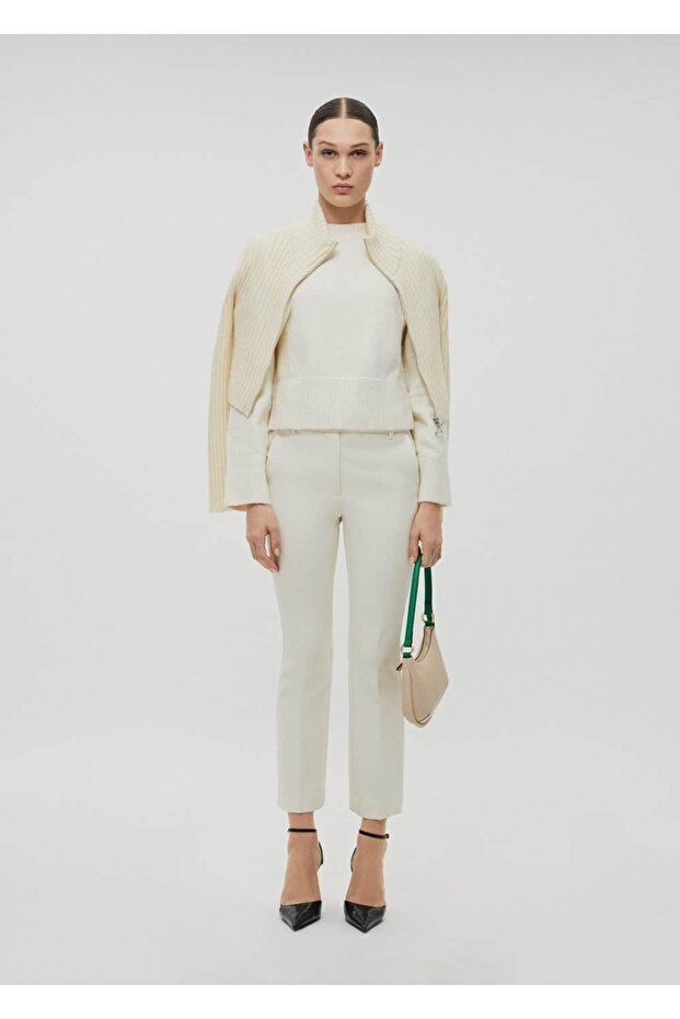 Yuvarlak yaka triko kazak - 7