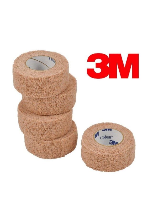 5 Adet 1581 Coban Bandaj 2,5 Cm X 4,5 M - 1