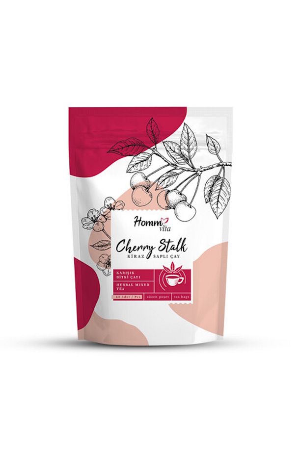HOMM VITA KİRAZ SAPLI KARIŞIK BİTKİ ÇAYI 60 POŞET 90GR - 1