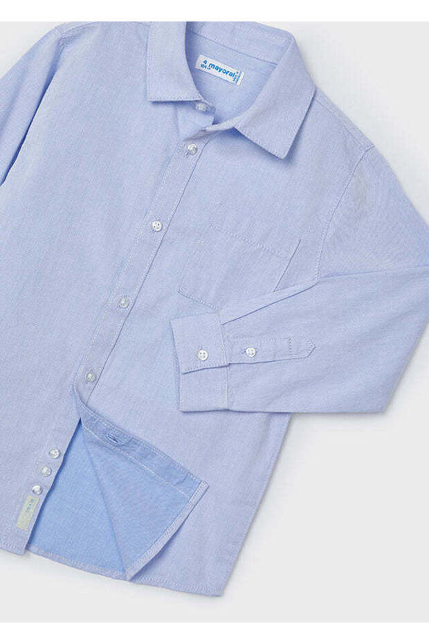 Basıc Gömlek MAVİ - 2