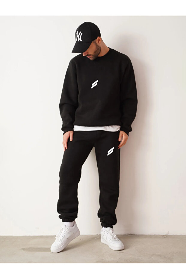 Plus Size Trendy Clothing Tracksuit Set - Unisex Printed